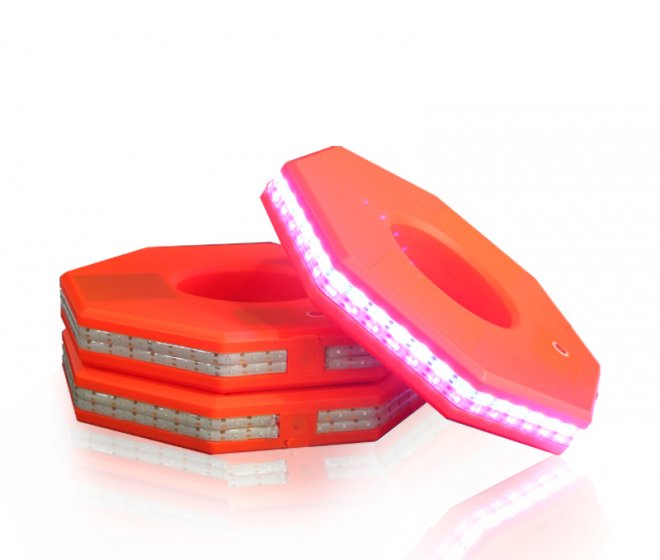 LED Acoustic-Optic Traffic Cone Warning Ring