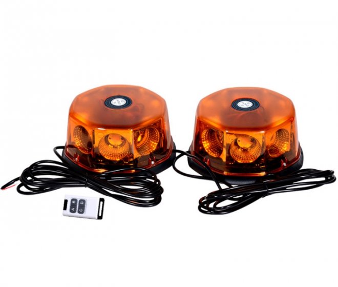 Super LED Beacon 360° Strobe High Intensity 12V/24V Emergency Vehicle MUYE