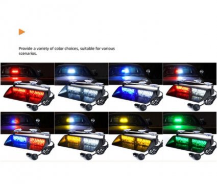 Windshield lights