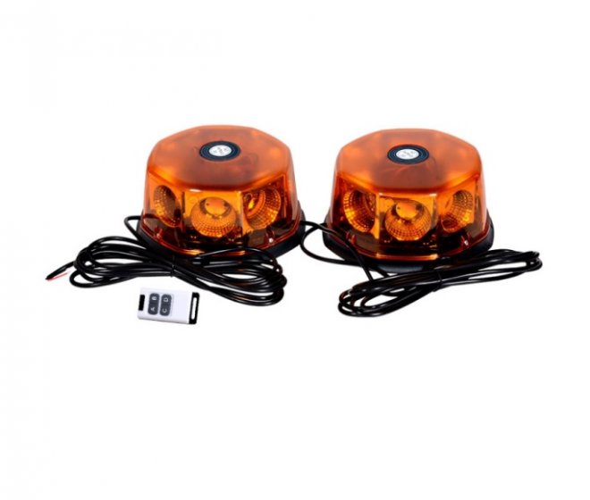 Super LED Beacon 360° Strobe High Intensity 12V/24V Emergency Vehicle MUYE