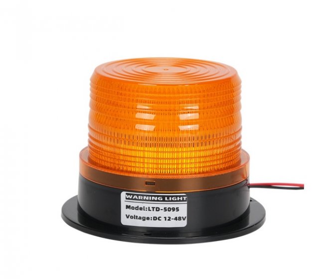 LED Strobe Beacon Supplier Magnetic Mount High-Brightness Energy-Efficient for Construction Vehicles