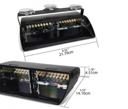 Windshield lights