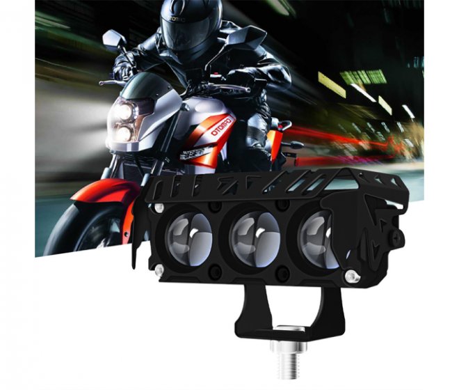 LED Spotlights Motorcycle Headlights Focusing Lenses Off-Road Light