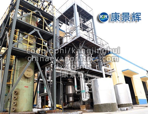 single-effect evaporator for salt separation