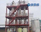 Industrial tubular evaporator for food processing