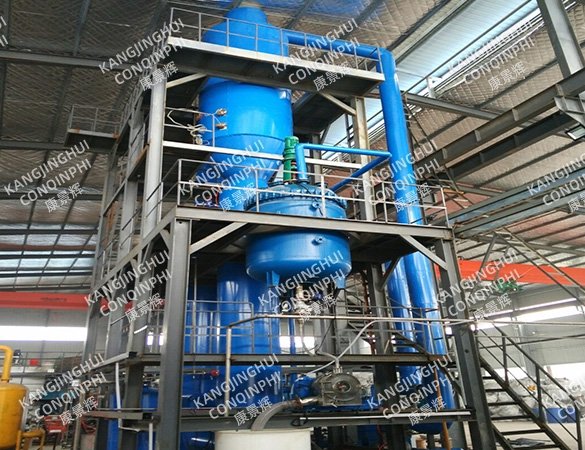 Sistema de cristalização por evaporação MVR de carbonato de lítio de 120 t/d