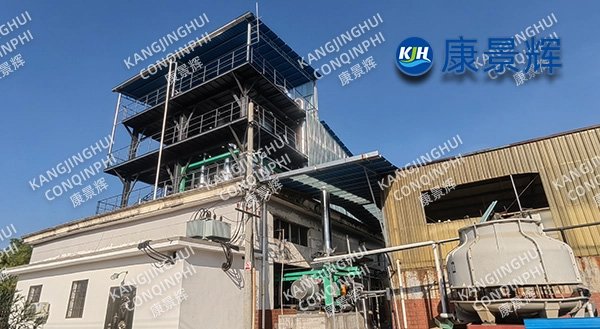 8t/h sodium sulfate & chloride double-effect MVR + single-effect MVR