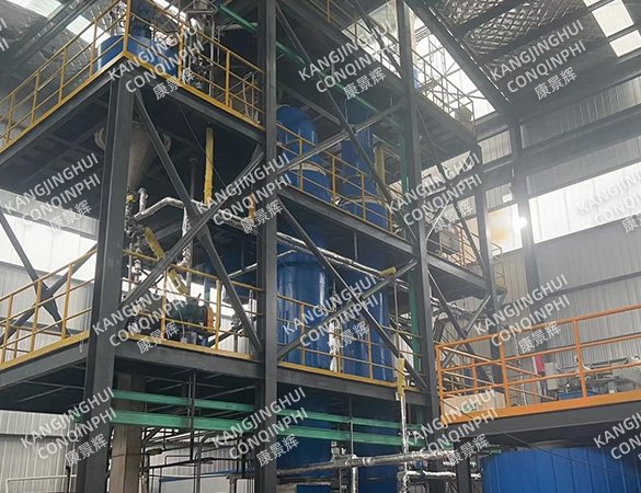 3t/h aluminum electrolyte impurity removal and lithium extraction MVR evaporation crystallization system