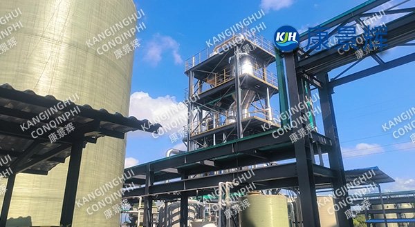 MVR evaporator with a capacity of 10 t/h for sodium sulfate and lithium sulfate