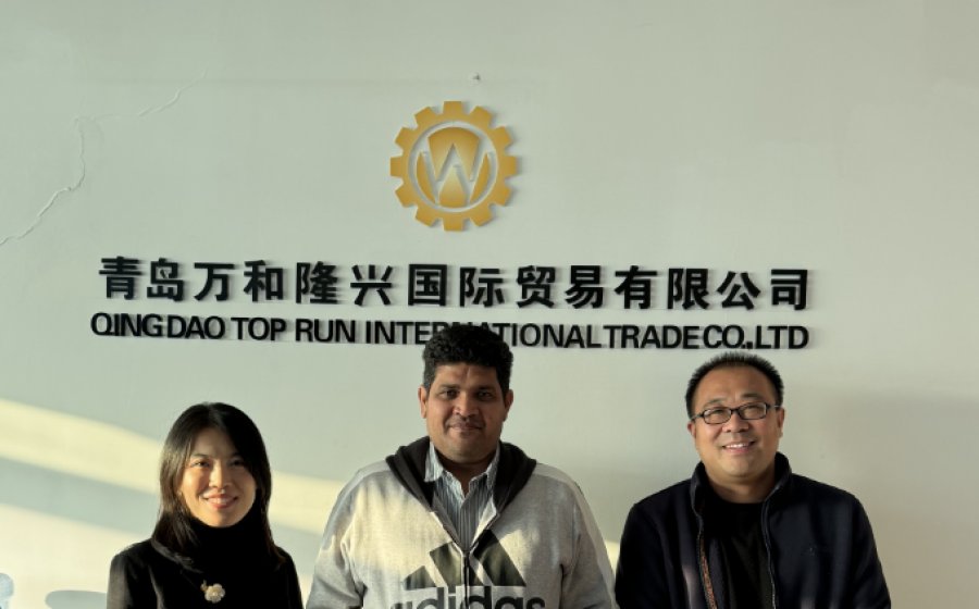 Five Years XCMG Parts Cooperation: Oman Long-term Client Visited & Placed New Orders