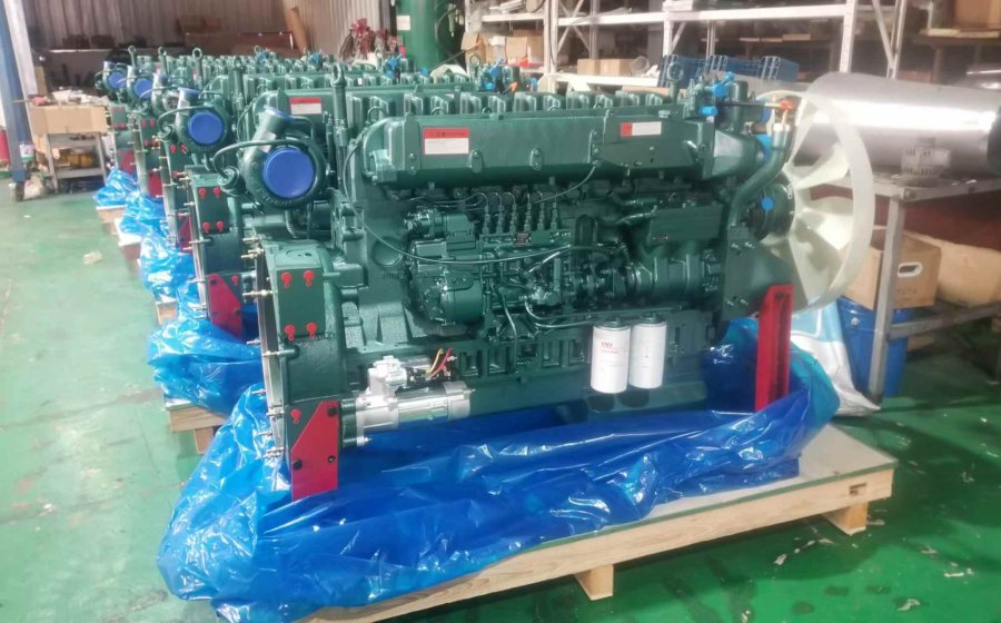 12 Sets of WD615 Engines Exported to Kazakhstan