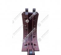 1.BRAKE SHOE ASSY FRONT XCMG TRUCK CRANE QY50K QY50B