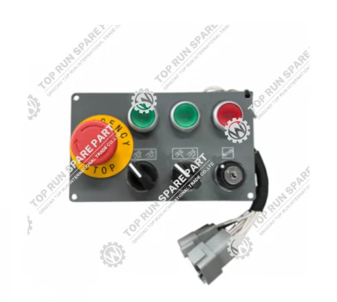 <strong>Zoomlion Truck Crane Control panel assy 00631326230400000</strong> <strong>Zoomlion Truck Crane spare parts</strong> truck crane cab operation control panel assembly with emergency stop button