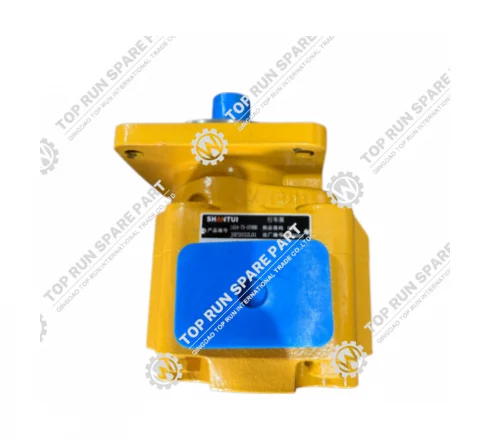 <strong>SHANTUI SL30WN Gear pump 1434‑75‑07000 JHP2032L01</strong> <strong>SHANTUI Wheel Loader spare parts</strong> wheel loader high‑pressure hydraulic gear pump assembly