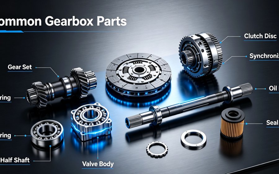 Common Gearbox Parts: A Complete Guide for Heavy Machinery Maintenance