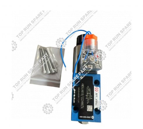 Solenoid valve 4WE6JA61BCG24N9Z5L for XCMG Crane