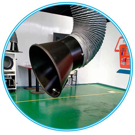 welding dust collector arm