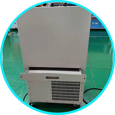 fume collector dirt drawer