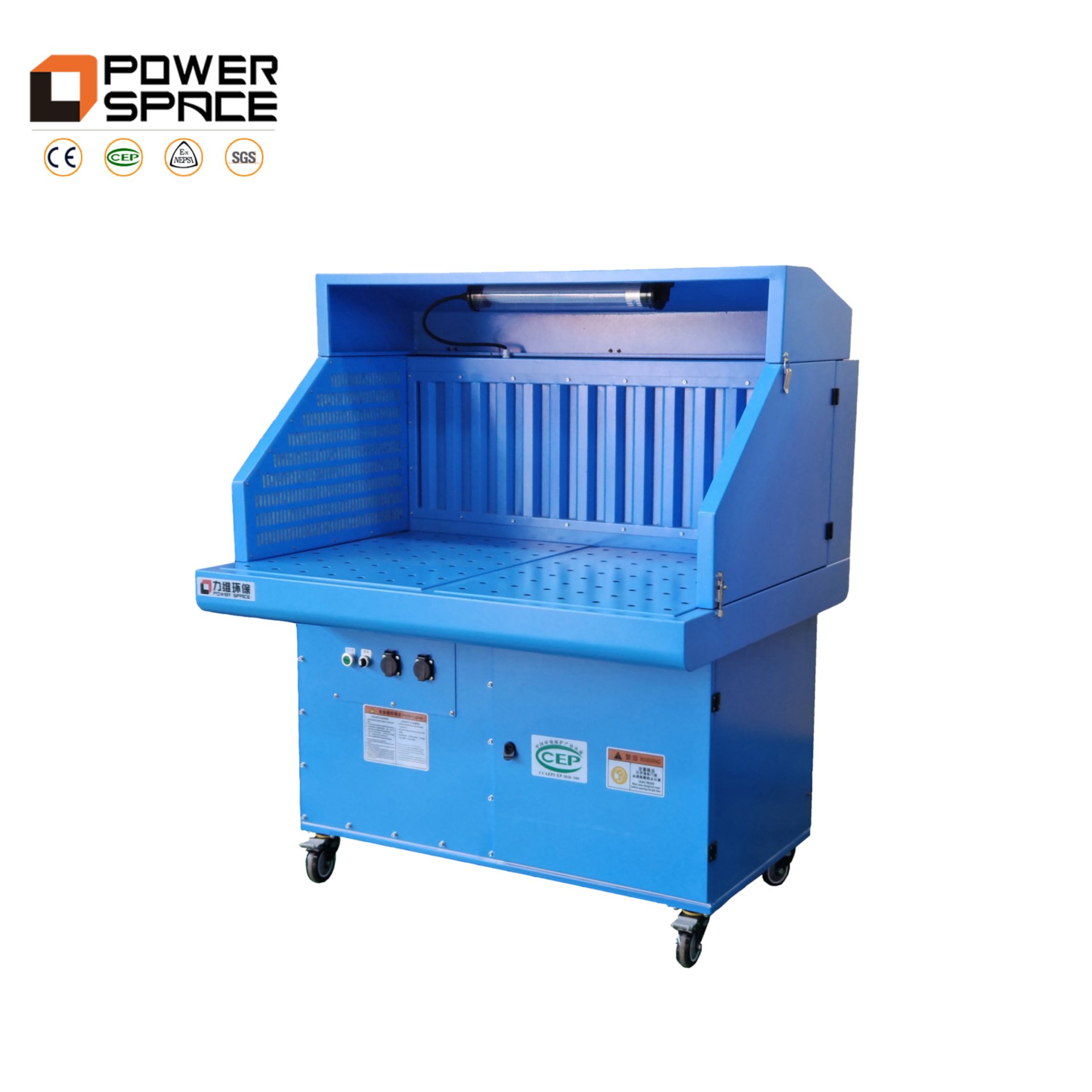 downdraft table