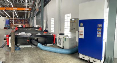 Laser dust collector:The helper of laser cutting machine