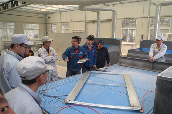 training about grinding table