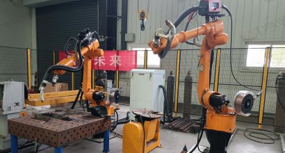 Portable High Vacuum Fume Extractor in Robot Welding