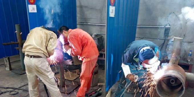 Fume Extraction System for Welding Schools