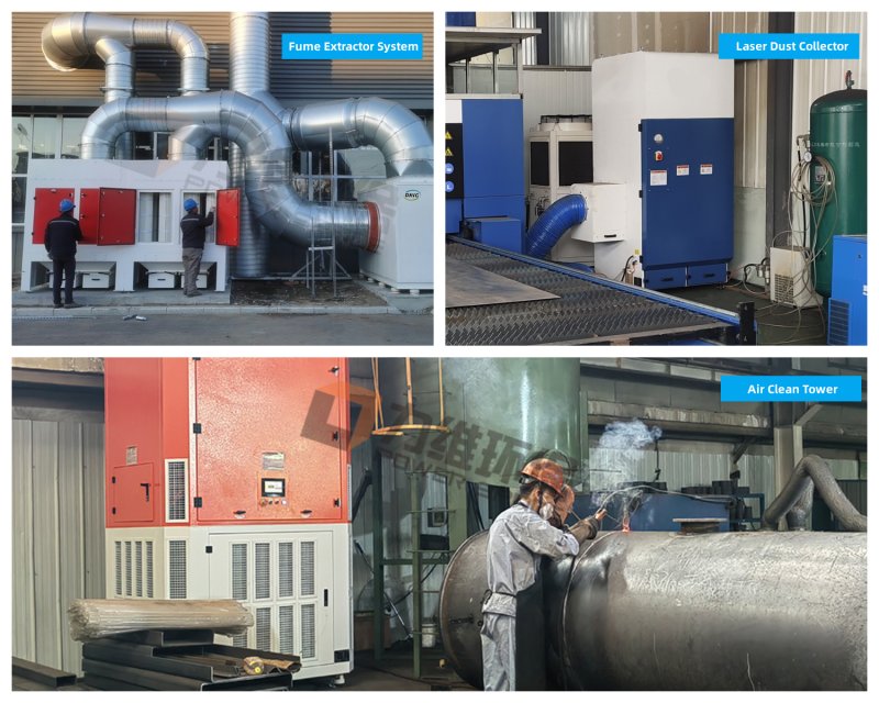 industrial fume extractor case