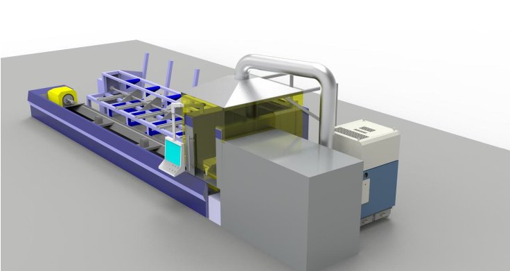 Laser Dust Collector for Laser Tube Cutter