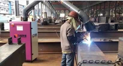 Mobile Fume Extractor for Welding Workshop 