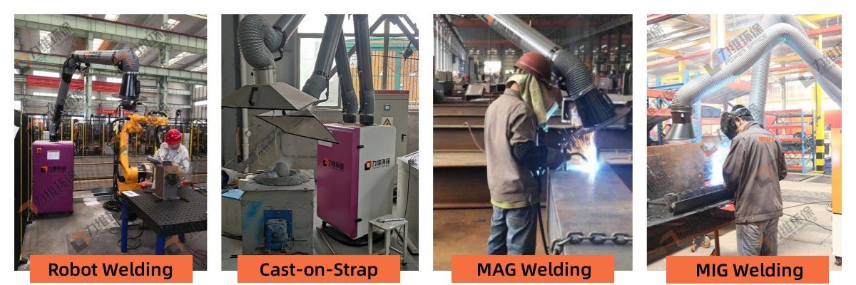 Application of Mobile Fume Extractor