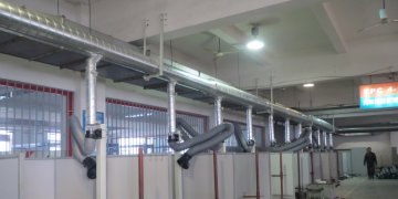 Fume Extraction System for Welding Schools
