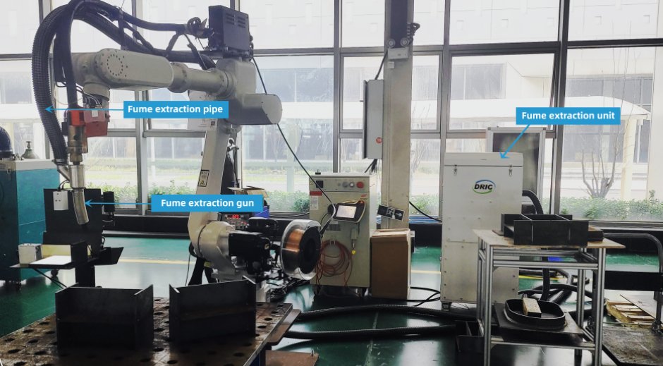 High-Vacuum Systems On-Torch Fume Extractor