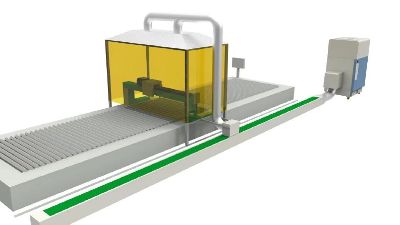 High-Performance Laser Dust Collector