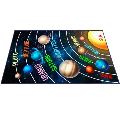 Numbers learning rug