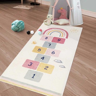 Numbers learning rug