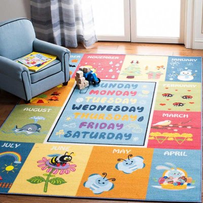 Numbers learning rug