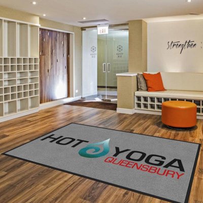 Custom Rugs logo mat For Gyms, Fitness Centers, and Dance Studios