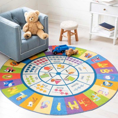 Numbers learning rug