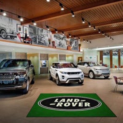 CAR DEALERSHIP CUSTOM LOGO RUGS