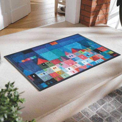 Custom door mat with rubber backing-06