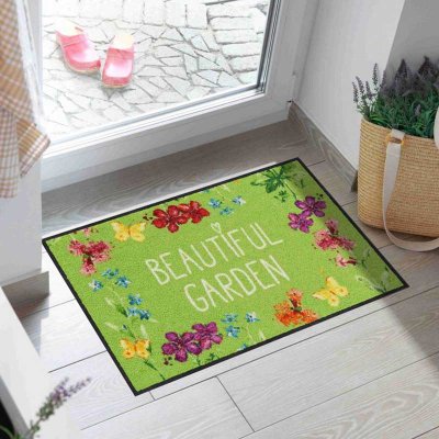Custom door mat with rubber backing-01