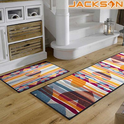 Custom door mat with rubber backing-12 