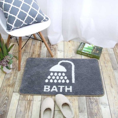 Soft Microfiber Printed Bath Mat-01