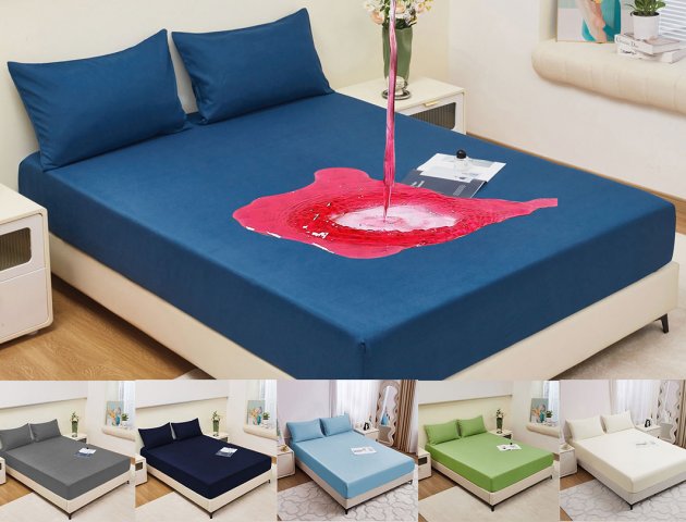 Waterproof mattress protector/encasement/pad/pillowcase