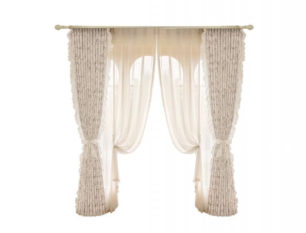 Pencil pleat curtion