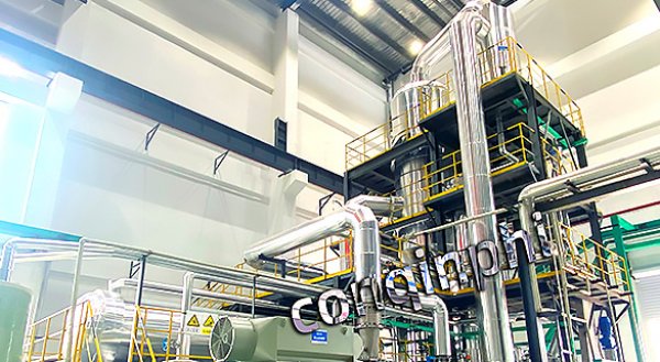 High COD and high salinity wastewater evaporator