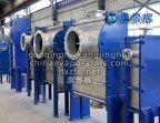 High-efficiency welded plate heat exchanger