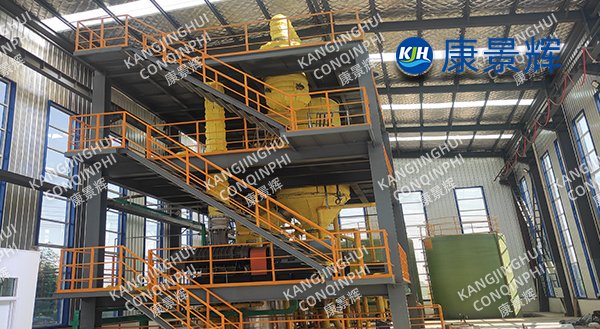 3t/h aluminum electrolyte impurity removal lithium MVR evaporator