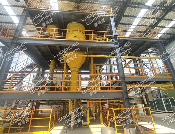 6t/h aluminum electrolyte lithium extraction MVR evaporation crystallization system